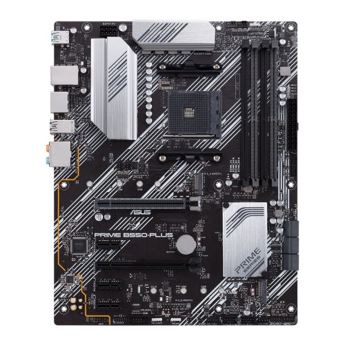 ASUS Prime B550-PLUS ATX Motherboard AM4 PCIe 4.0 Dual M.2 RGB ASUS Prime B550-PLUS ATX Motherboard AM4 PCIe 4.0 Dual M.2 RGB